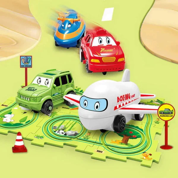 🚗 Ultimate Kids' Car Track Set: Endless Adventures Await! 🚀